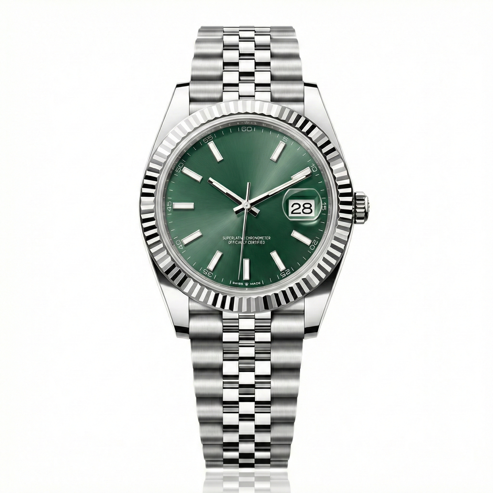 Datejust Green Dial Jubilee Bracelet 41mm